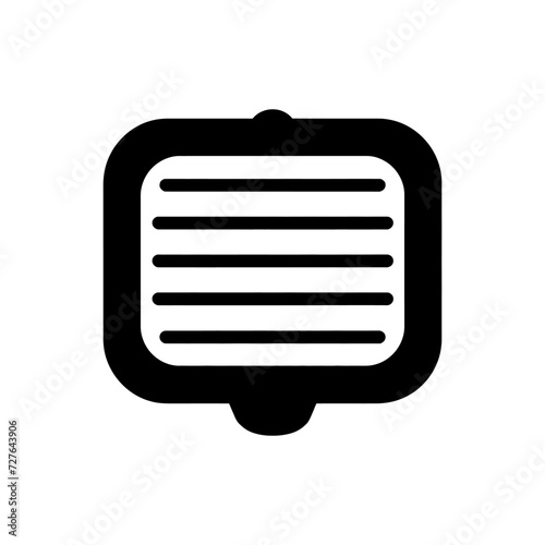 Grill pan icon