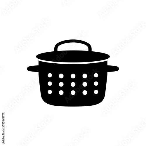 Steamer basket icon