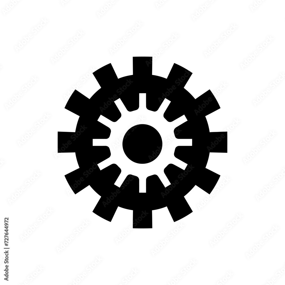 Internal gear icon Internal gear icon