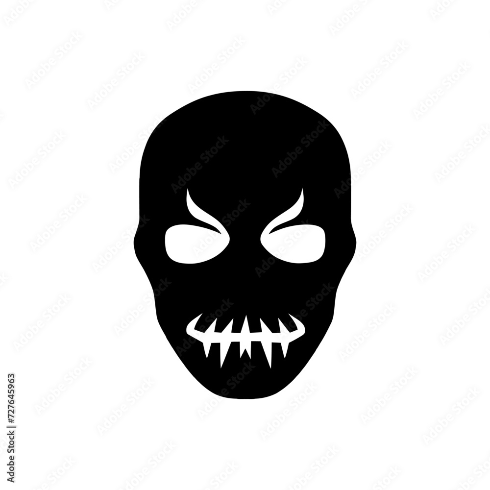 Macabre mask icon