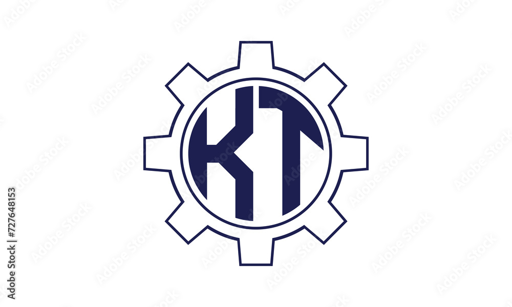KT initial letter mechanical circle logo design vector template. industrial, engineering, servicing, word mark, letter mark, monogram, construction, business, company, corporate, commercial, geometric KT initial letter mechanical circle logo design vector template. industrial, engineering, servicing, word mark, letter mark, monogram, construction, business, company, corporate, commercial, geometric
