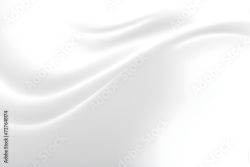 White abstract silk waves background 