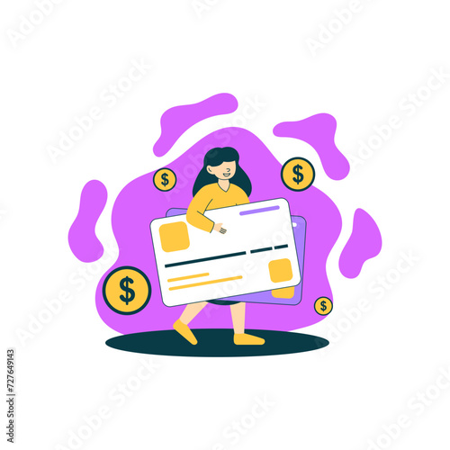 Credit Card - Flat Design