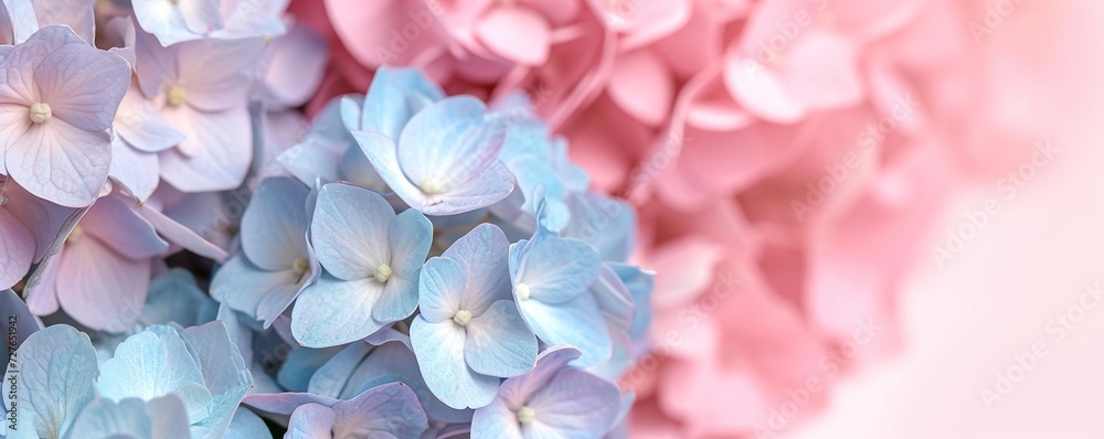 Obraz premium blue and yellow flowers