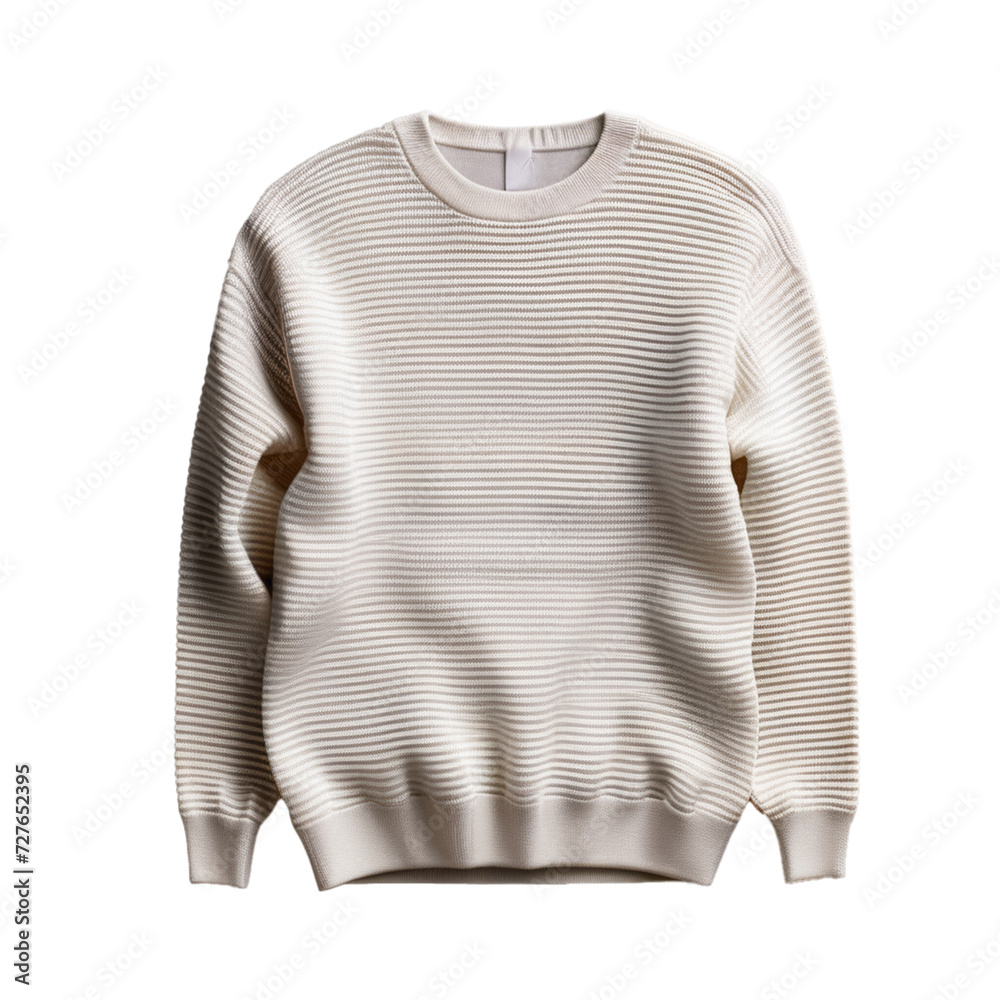 Sweater 3D Rendering, transparant background