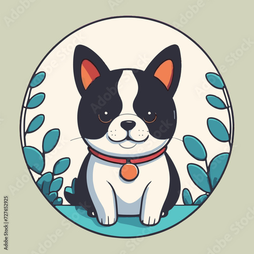 vector of cute pets