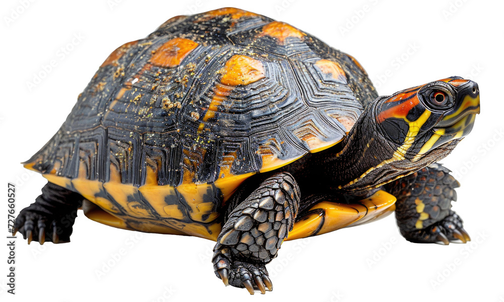 Fototapeta premium turtle isolated on white