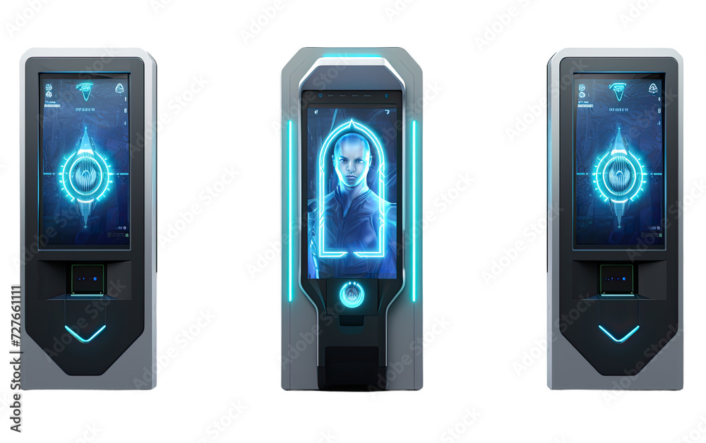 Biometric Security Systems on White or PNG Transparent Background. Biometric Security Systems on White or PNG Transparent Background.