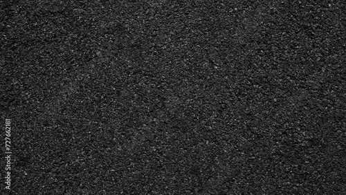 Surface grunge rough of asphalt, Seamless tarmac dark grey grainy road, Texture Background, Top view photo