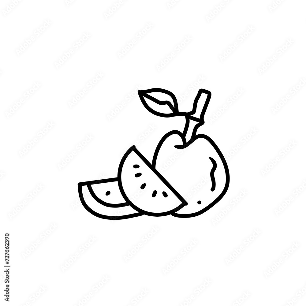 Obraz premium Guava icon