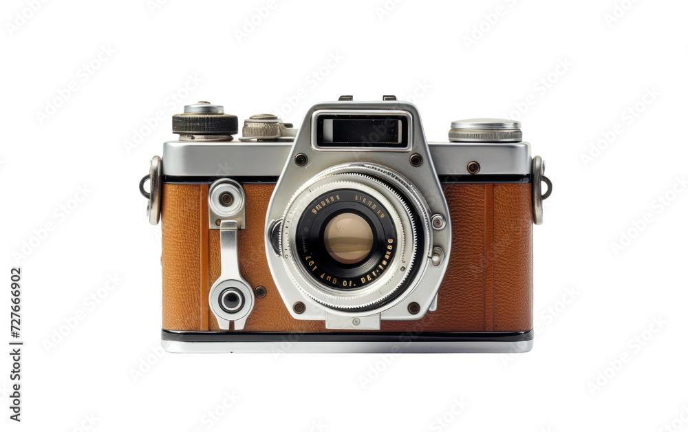 Classic Capture Camera on White or PNG Transparent Background.