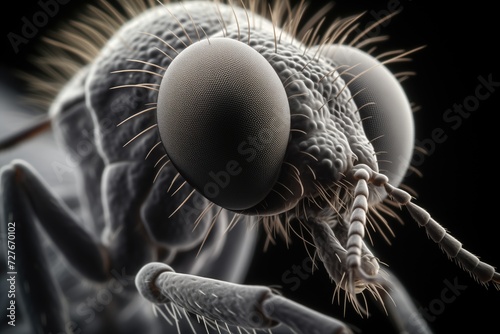 Extreme Macro Views of Insect Facets © Tursz