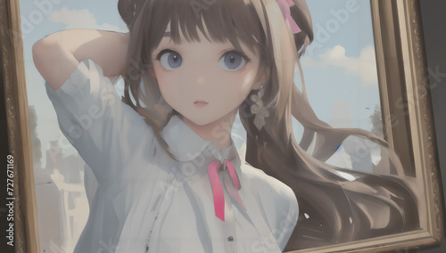 絵の中の少女