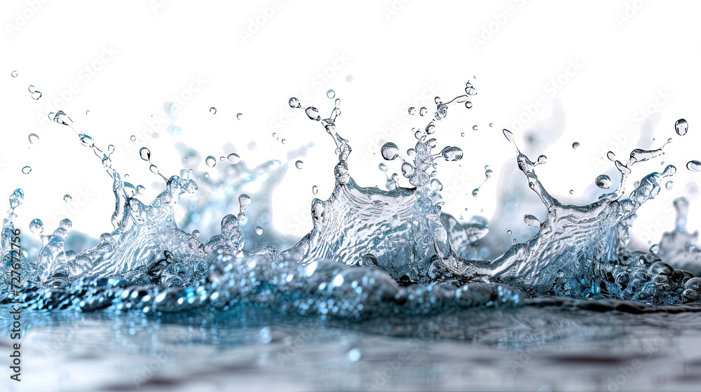 A dynamic close-up of water splashing, capturing the intricate details of droplets mid-air and the elegant dance of liquid in motion. A dynamic close-up of water splashing, capturing the intricate details of droplets mid-air and the elegant dance of liquid in motion.