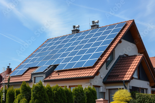 Energy-efficient living, including solar panel installations