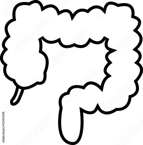 인체장기 모형 아이콘 이미지