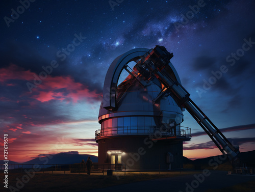 astronomical telescope to observe stars