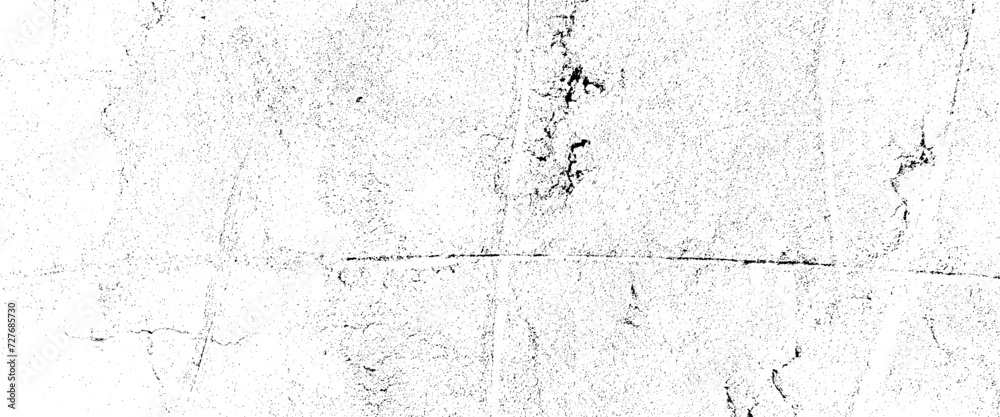 Vector subtle grain texture overlay, grunge background, black and white texture, abstract monochrome grunge for text design, white dust and scratches on a transparent background.
