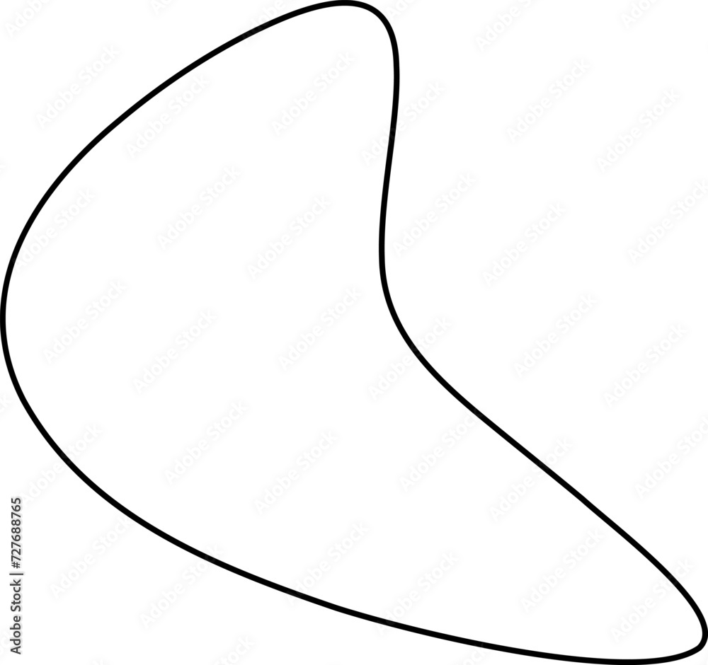 Irregular outline illustration. Irregular shape design element Irregular outline illustration. Irregular shape design element