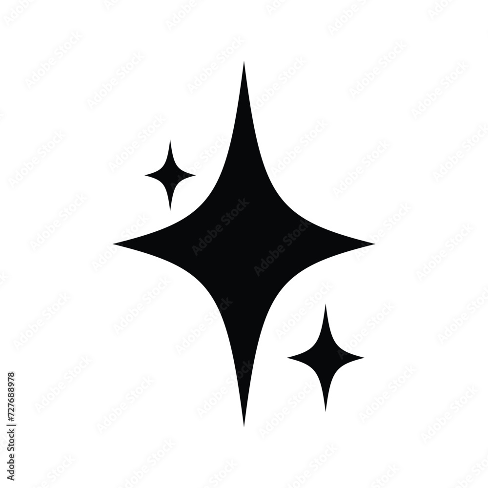 Star symbol vector star icon star shape with white background Star symbol vector star icon star shape with white background