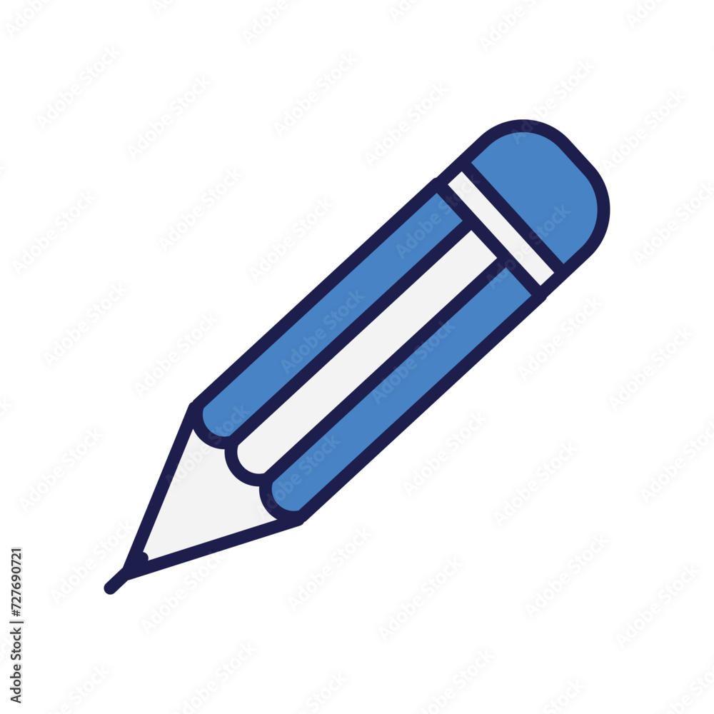 pencil icon vector stock illustration pencil icon vector stock illustration