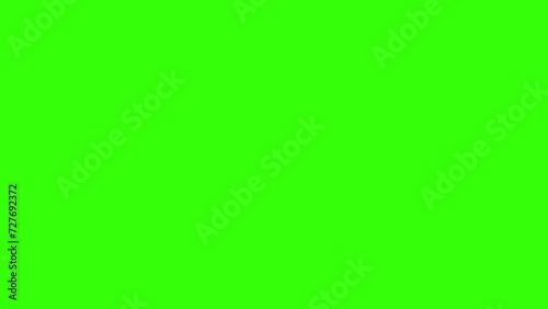 Abstract Car Wheel Transition Greenscreen Chroma Key.