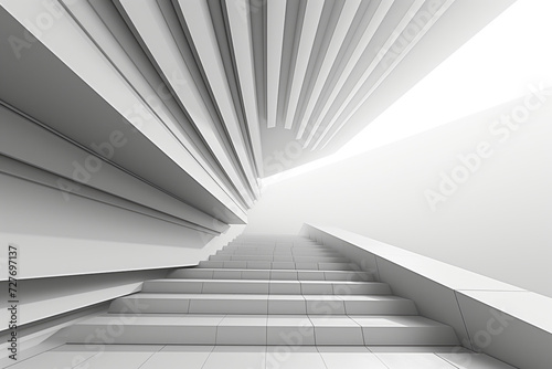 Minimalistic abstract architecture background
