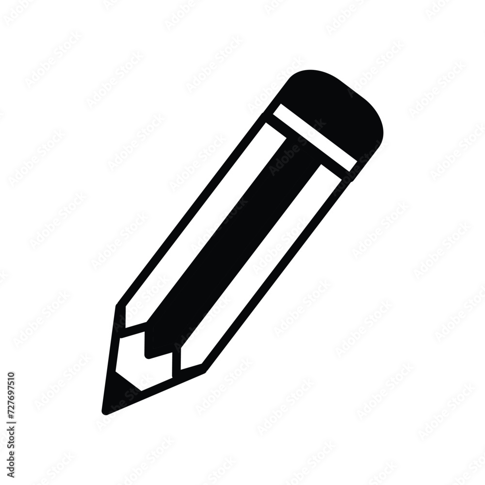 pencil icon vector stock illustration pencil icon vector stock illustration