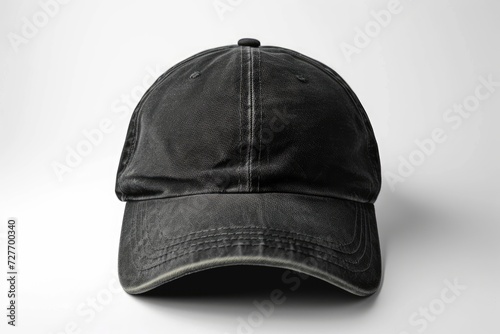 Streetwear Stone Washed 6 Panel, Dad Cap Blank Mockup