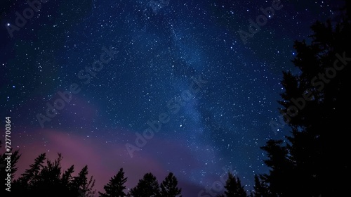 Beautiful Starry Night Sky 