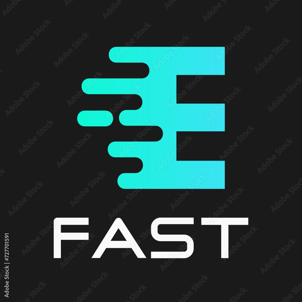 Fast letter e vector logo illustration. Suitable for motion, sport, delivery business and alphabet. Fast letter e vector logo illustration. Suitable for motion, sport, delivery business and alphabet.