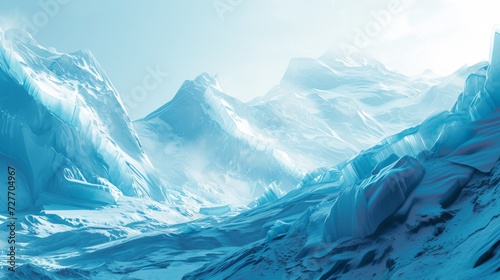 Glacial Preservation: Frozen Landscapes and conceptual metaphors of Frozen Landscapes © MoriMori