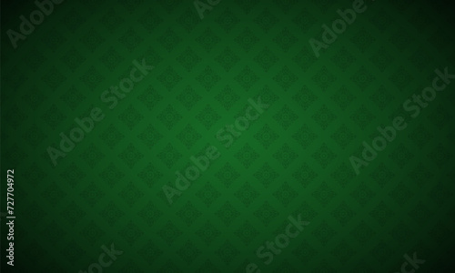 Green background for Poker or Casino. Vector template for your design.