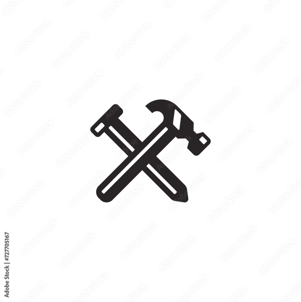 Builder tools, repair tools logo design Builder tools, repair tools logo design