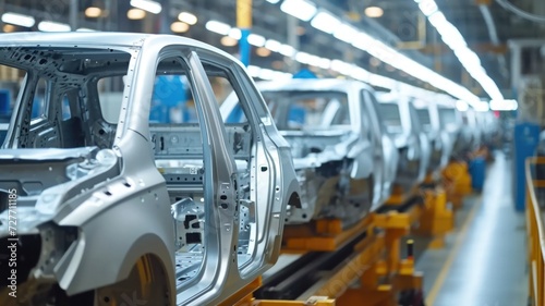 Intelligent applications and process automation in car production at an automobile plant