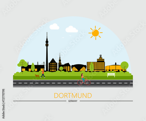 Dortmund Skyline