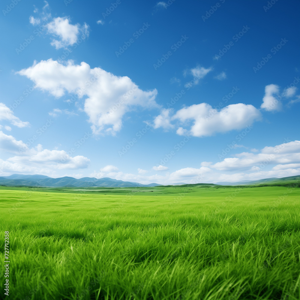 hintergrund, desktop, gras, feld, himmel, blau, wiese, grün, sommer, wolken, landschaft, background, desktop, grass, field, sky, blue, meadow, green, summer, clouds, landscape