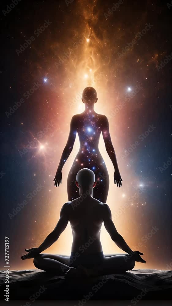 female figures with translucent skin and translucent body, beautiful silhouette light particles, decorated skin, backlit, back lights female figures with translucent skin and translucent body, beautiful silhouette light particles, decorated skin, backlit, back lights
