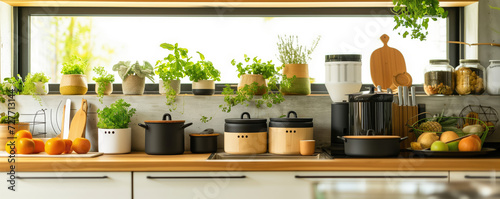 Reusable containers in the kitchen for reducing food waste