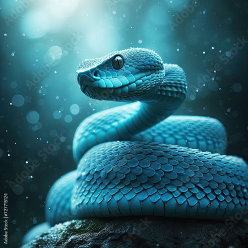 indigo serpent's frozen menace