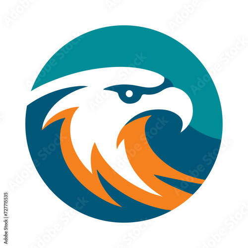 eagle head logo template 1