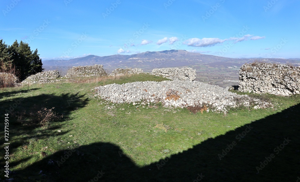 Civita Superiore - Panorama dalla scala del castello medievale