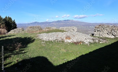 Civita Superiore - Panorama dalla scala del castello medievale photo