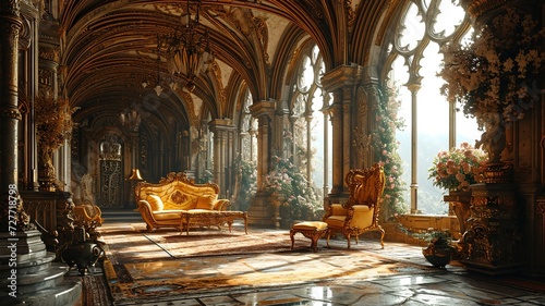 architecture interior palace historical art luxury