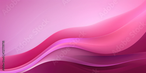 Abstract background in Orchid Funk color with empty space for text, purple background with curved smooth lines, futuristic energy concept.