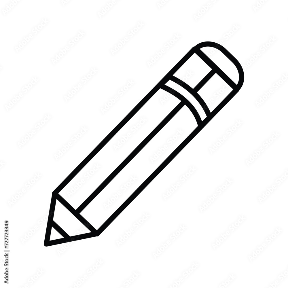 pencil icon vector stock illustration pencil icon vector stock illustration