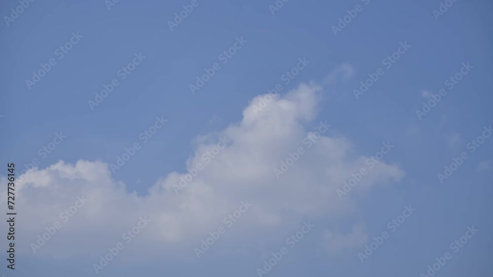Blue sky in background and white clouds soft focus. blue sky cloudsfor background. Natural background. Time-lapse sky. Blue sky in background and white clouds soft focus. blue sky cloudsfor background. Natural background. Time-lapse sky.
