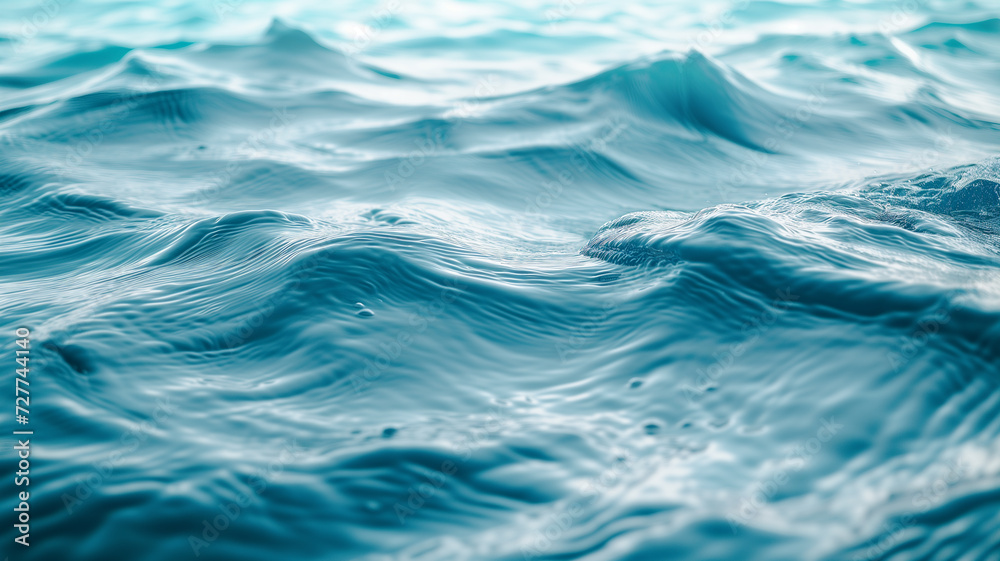 Ocean wave abstract in shades of blue, aqua, and teal, featuring a texture that mimics the motion of water. Ocean wave abstract in shades of blue, aqua, and teal, featuring a texture that mimics the motion of water.