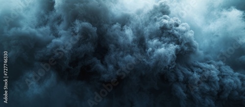Abstract Black Smoke  A Pollution-Filled Background with an Abstract Twist