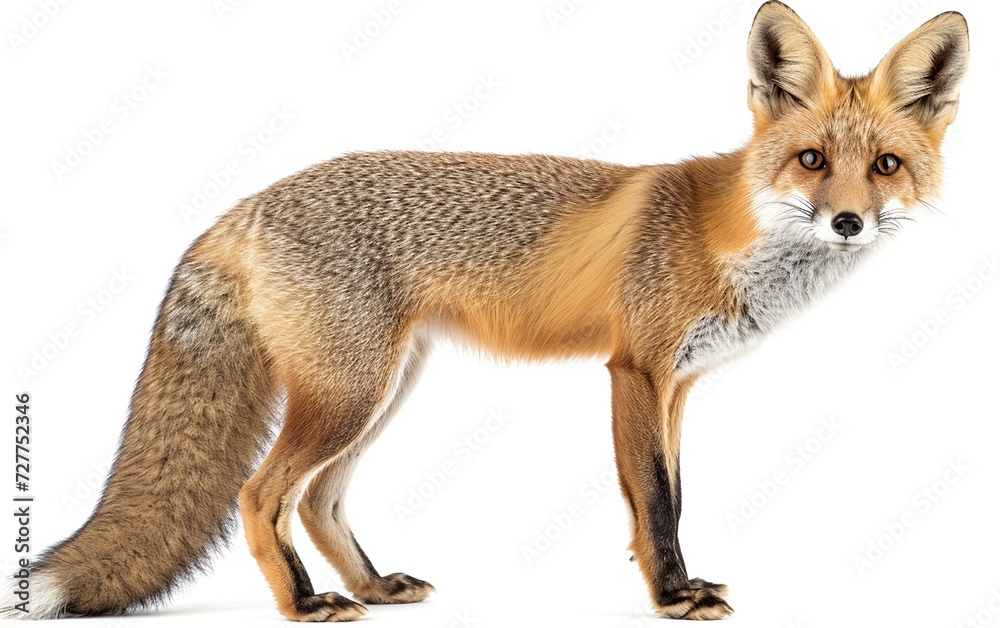 A Fox in White Harmony